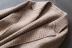 Chống bán hàng! Hàng ngàn con chim tartan coat coat phù hợp với cổ áo dài đôi phải đối mặt với len áo len áo khoác nữ áo khoác len cardigan Áo len lót đôi
