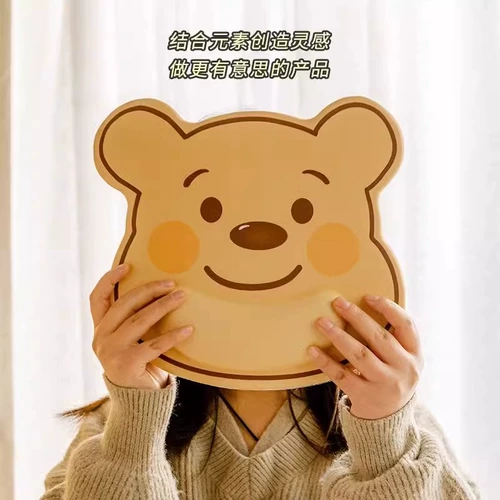 Милая клавиатура, мышка, напульсники, силиконовый ноутбук, с медвежатами