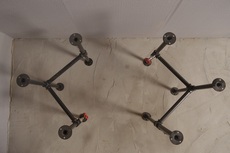 ножки для мебели 工业风格复古水管餐桌书桌电脑桌茶几大板桌玄关桌吧台桌腿桌脚