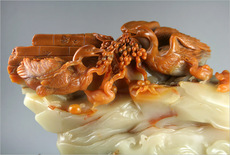 Набор для резьбы по камню 寿山石摆件精品