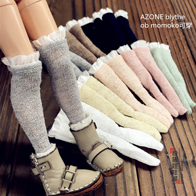 taobao agent Blythe small cloth azone Ob momoko multi -color lace socks can be worn with two