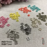 Кукла, маленький аксессуар, ремень, пряжка, DIY, 8 цветов, 6мм, 4 шт