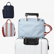 Túi du lịch túi quần áo giày quần lót hoàn thiện túi lưu trữ có thể được chèn trong gói hành lý xe đẩy có thể được gấp lại phiên bản Hàn Quốc - Vali du lịch
