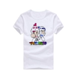 Детская летняя хлопковая футболка для тхэквондо, короткий рукав, сделано на заказ
