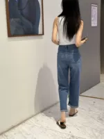 Мешочек A052407 Miss Sunflower 2023 Летние новая корейская покупка ?? дикие прямые джинсы