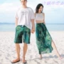 Teenager Hoa Cặp đôi Đồ bơi Xu hướng Váy Đầm mỏng và ngọt ngào - Vài đồ bơi 	đồ đi biển đôi nữ