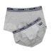 Đồ lót cặp đôi Carberi Đàn ông và phụ nữ thể thao màu rắn cotton màu đen và trắng quần boxer tam giác 3954 5954