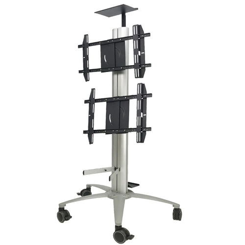 55 -INCH Вверх и вниз по двойной экране жидкокристально -телевизионной видеоконференции видеоконференция Двойная экрана для телевизора