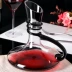 Rượu decanter thủy tinh không chì rượu vang decanter vành đai pha lê bình rượu nhà chai rượu vang chai lục địa Rượu vang