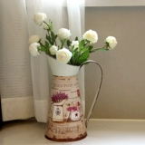 Цветочная бутылка в стиле американского стиля разбрызгивателя спринклер цветочный горшок с цветочным горшком ваза ретро цветочный расположение садоводство сухое цветок