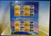 Space Stamp Trung Quốc Phi hành gia Space Flight Memorial Seal Thần Châu 6th Stamp tem thư ngày xưa Tem