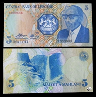 [Châu phi] brand new UNC Lesotho 5 Marotti 1989 E vương miện tiền giấy nước ngoài đồng tiền tiền cổ