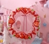 Cô gái dễ thương trái tim màu hồng mạng đỏ bơm hơi bơi vòng người lớn trưởng thành dày mềm mại phao cứu sinh trang trí tường phao bơi chống lật Cao su nổi