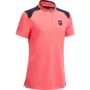 Decathlon PL500 căng của trẻ em khô nhanh cưỡi ngựa quần áo cưỡi ngựa thể thao t-shirt cổ áo cổ áo POLO áo sơ mi mềm mại và thoáng khí yên ngựa minecraft