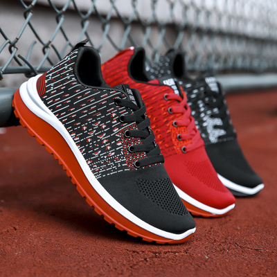 男鞋夏季潮鞋2021新款韩版潮流透气休闲鞋男士百搭网面防臭运动鞋