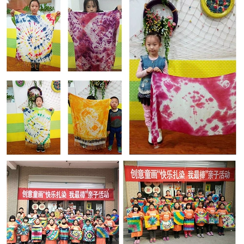 Хлопковый носовой платок для детского сада, хлопковая мягкая креативная ткань, с вышивкой, «сделай сам»