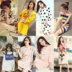 Nightdress nữ mùa hè Hàn Quốc phiên bản của bông tươi ngắn tay phần dài của những gì dễ thương đồ ngủ mùa hè wearable XL Đêm đầm