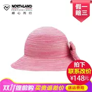 ĐÔNG BẮC Norseland UV bảo vệ mũ chống nắng bãi biển mũ phụ nữ mũ thể thao A062022 - Mũ thể thao