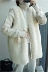 Mùa thu và mùa đông phiên bản mới của Hàn Quốc của bộ vest giả lông thỏ sang trọng trong phần dài của áo khoác lông lưng nữ có lông mỏng