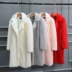 2017 mới của Hàn Quốc ladies ladies áo khoác giả 貂 phần dài lỏng mỏng của phụ nữ dày fur fur coat áo khoác lót lông nữ Faux Fur