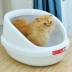 Alice IRIS Nhà vệ sinh mèo Alice khép kín bồn cát cát mở bát mèo lớn để gửi xẻng - Cat / Dog Beauty & Cleaning Supplies