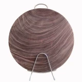 Вьетнамский железный деревянный деревянный круглый резак -краски без воска, деревянный шкаф, мебель круглой режущей доски, положительный кейс