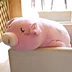 Pig Doll Plush Toy Papa Pig Doll Rag Doll Cô gái dễ thương Trái tim Ngủ Gối Sinh nhật Quà tặng Cô gái - Đồ chơi mềm