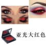 Lớn màu đỏ matte eyeshadow không có ánh sáng ngọc trai red COS drama giai đoạn trang điểm Trung Quốc cổ đại đơn sắc màu đỏ chuyên nghiệp matt bảng mắt đẹp