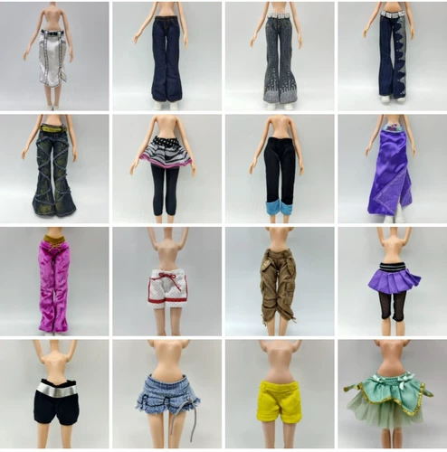Кукла для принцессы, юбка с аксессуарами, одежда, модные джинсы, игрушка для одевания
