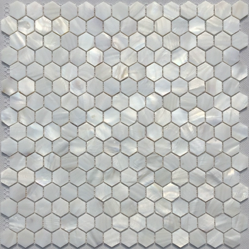 Гексагон натуральная раковина мозаика фоновая стена крыльцо европейская гостиная в ванной комнате головоломка