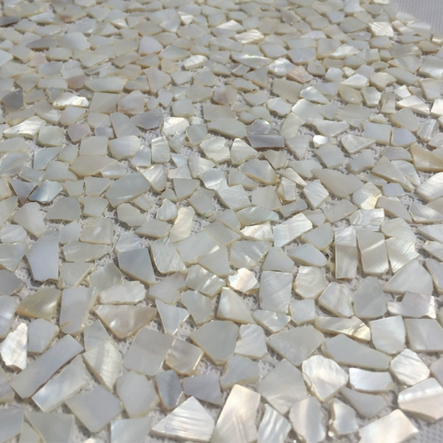 Пресноводная белая раковина натуральная раковина мозаичная плит