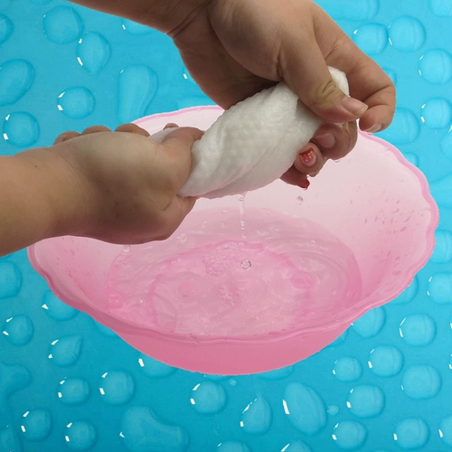 Косметический таз, пластиковое маленькое очищающее молочко для домашнего использования, сумка для маникюра