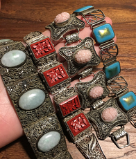 Украшения на шею 欧洲回流西洋古董珠宝首饰天然无优化蜜蜡琥珀吊坠项链戒指耳环等