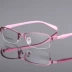 Kính thời trang nữ kính nửa khung gương cận thị TR90 khung tùy chỉnh kính cận thị kính khung nữ kính đổi màu Kính khung