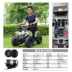 Little Bull ATV trẻ em điện ATV điện nhỏ Bull ATV Square cho thuê xe máy Xe đạp quad