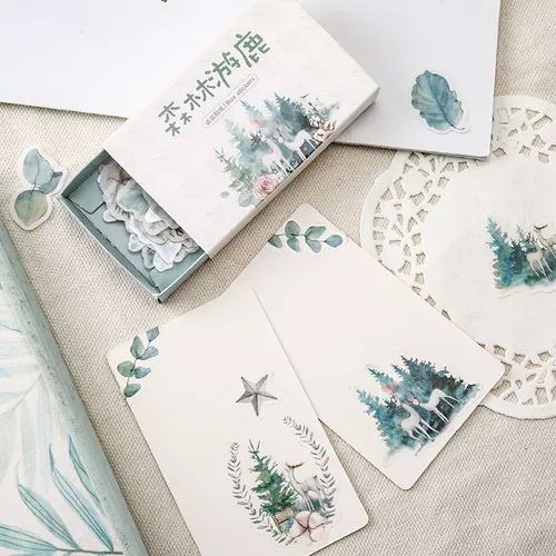 40 ПК/лот ZXS Feathermbrance Time Paper Sticker