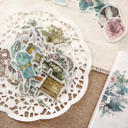 40 ПК/лот ZXS Feathermbrance Time Paper Sticker