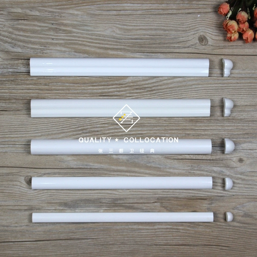 Nordic Tile Маленькая талия белая матовая линия Stock Line Press Bargain Bar Line Line High -light Ohm Line Corner Yangjiao 30
