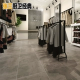 Ретро цементный кирпич все -полон, темно -серый антикварный кирпичный кирпичный гостиная кухня туалетная плитка не стекло плитка 600