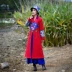 Áo khoác mùa đông mới 2018 kiểu dáng dân tộc nguyên bản của phụ nữ retro thêu đẹp kiểu Trung Quốc cotton và vải lanh cotton dài - Bông áo phao ghi lê nữ đẹp Bông