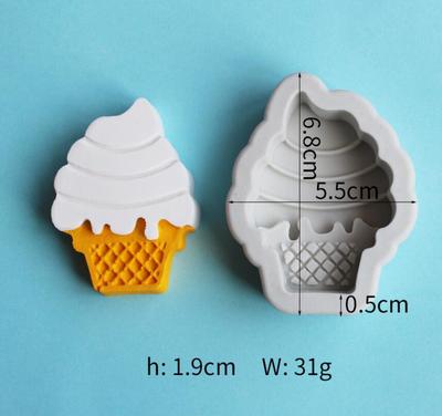 Sweet Cone & Silicone MoldSugar cake Chocolates Silica gel mold Starfish clocks and watches Conch Half block Chocolates Button Hollow out five-pointed star love