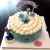Fondant 裱 hoa bánh sinh nhật cảnh trang trí bánh sinh nhật cảnh trang trí băng tuyết công chúa búp bê công chúa