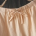 Quần short nữ chất béo nữ rộng kích thước mùa hè cao eo rộng quần cotton cộng với phân bón tăng 220 kg quần nóng thường xuyên - Quần short