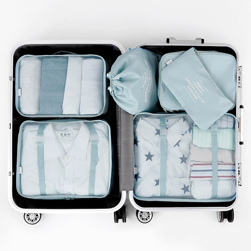 Сумка для хранения для путешествий, нижнее белье, сумка-органайзер, портативный чемодан, водонепроницаемая тара, комплект