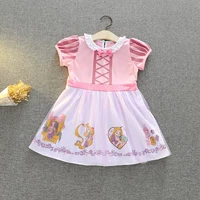 A1314#розовая полосатая манжета-юбка Soloya-Short