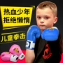 Găng tay đấm bốc cho trẻ em trai chuyên nghiệp Sanda Taekwondo trẻ em gái chiến đấu với găng tay luyện tập võ thuật Phụ nữ Muay Thái dụng cụ võ thuật