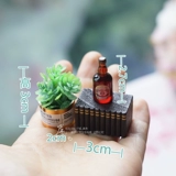 Миниатюрная шахматная модель, мини-европейская мебель, 12 очков, кукольный домик, ландшафтные украшения, декоративная сцена, маленькие украшения