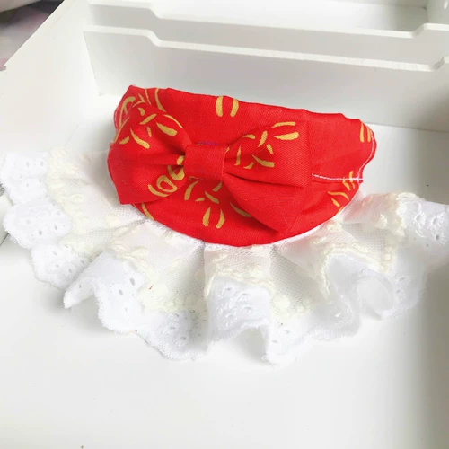 Чокер, милый шарф, кружевной слюнявчик, нагрудник