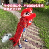 Лев танец дети пробуждают лев голов, выступление в школе, рецепт рецепт детей младший обучение пластиковой пузырь Lion Swing Swing