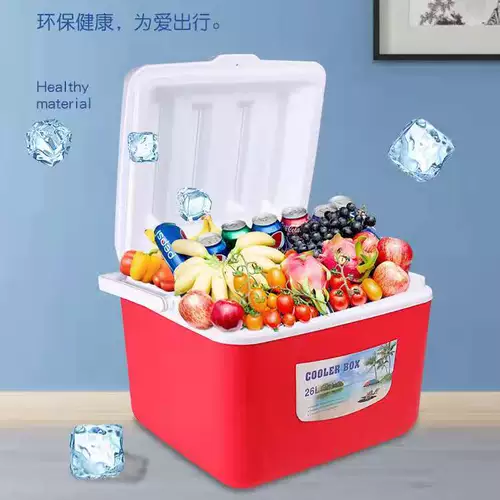Теплоизоляционная коробка холодильник холодильник -холодильник Портативный автомобильный перевозчик коммерческие качели, чтобы сохранить холодную свежую ковшку для ковша артефакт